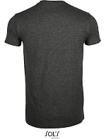 Pánske tričko SOL'S Imperial Fit „Slim Fit“ 25.0580, uhlovo šedá melírovaná Pánske tričko SOL'S Imperial Fit „Slim Fit“ 25.0580, uhlovo šedá melírovaná