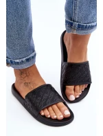 Dámské žabky model 21644120 Černé - Cross Jeans