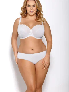 Dámské kalhotky Adele model 17586488 Bílé nízké kalhoty - Gorsenia