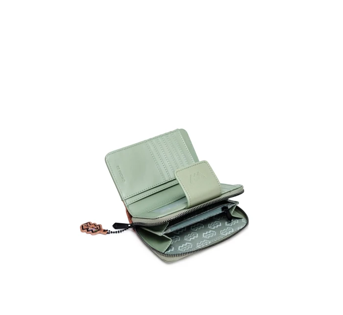 Dámska peňaženka Vuch Skelly Middle Green Dámska peňaženka Vuch Skelly Middle Green