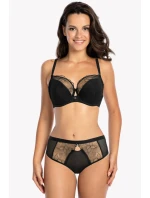 Dámská polovyztužená podprsenka BS  Černá  model 20318244 - Gaia