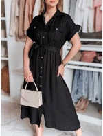 LOVE maxi šaty černé Dstreet model 21988942 - FashionStreet LOVE maxi šaty černé Dstreet model 21988942 - FashionStreet