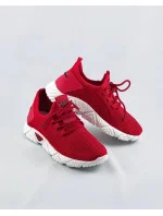 Ľahké červené dámske športové topánky (BLX-003)