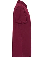 T Piqué polo z těžké bavlny "Tiger" bordeaux model 22452039 - Neutral T Piqué polo z těžké bavlny "Tiger" bordeaux model 22452039 - Neutral