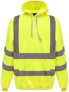 05 HiVis mikina s kapucí hi vis yellow model 22501829 - Yoko