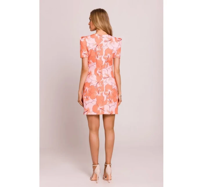 M856 Viacfarebné mini šaty - model 1