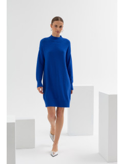 Monnari Šaty Cobaltové svetrové šaty námornícka modrá