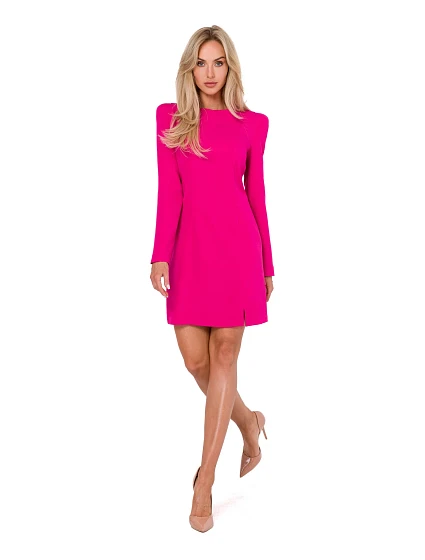 Dámské šaty model 20779796 fuchsiové - Moe Dámské šaty model 20779796 fuchsiové - Moe