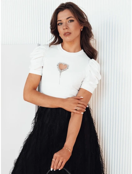 Dámská halenka ecru Dstreet model 21976258 - FashionStreet