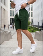 Spodenki męskie dresowe ze zielony model 22278519 - FashionStreet Spodenki męskie dresowe ze zielony model 22278519 - FashionStreet