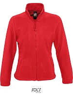 SOL'S North Women Dámská fleecová bunda model 22521691 red SOL'S North Women Dámská fleecová bunda model 22521691 red