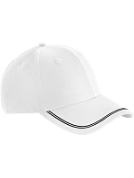 B 6 panelová kšiltovka 53. white/black model 22456547 - Beechfield B 6 panelová kšiltovka 53. white/black model 22456547 - Beechfield