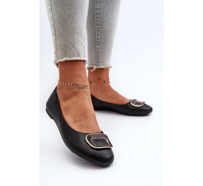 Baleríny S Ozdobou Z Černé model 21656911 - Boto