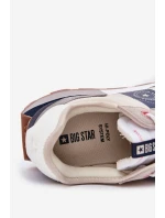 Semišové Pánské Tenisky Na Platformě Big Star model 21690845 HiPoly System Šedé - Big Star Shoes