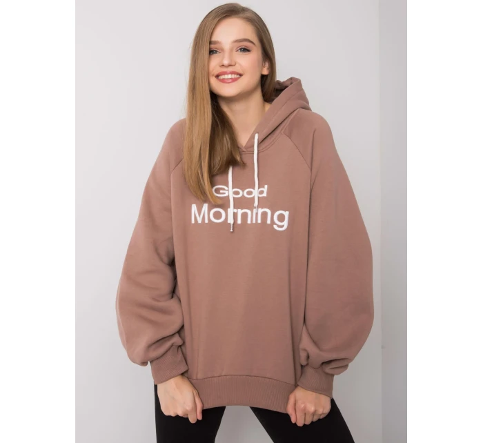 Mikina EM BL 651/1.21X hnedá