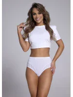 Nohavičky Eco-Qi White - Wol-Bar