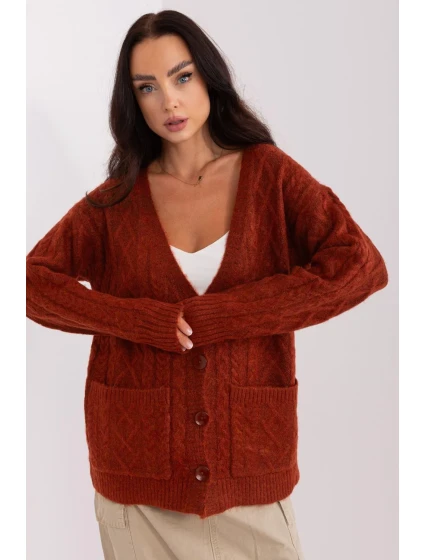 Sveter na zapínanie model 186750 AT