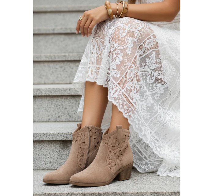 Dámske ťavie čižmy Dstreet ZY1352