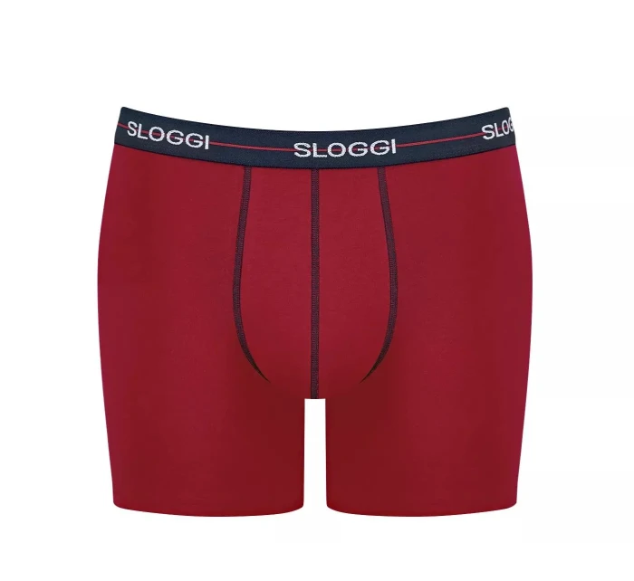 Pánske boxerky Start Short C2P box - červené M008 - SLOGGI