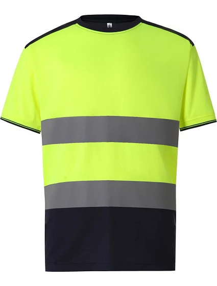 Tričko Yoko HVJ 400 Hi-Vis 79.J400, žlté/tmavomodré Tričko Yoko HVJ 400 Hi-Vis 79.J400, žlté/tmavomodré