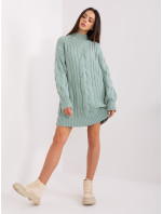 Sweter AT SW  mietowy model 18909377 - FPrice