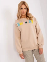 Bluza EM BL 617 model 18900596 beżowy - FPrice Bluza EM BL 617 model 18900596 beżowy - FPrice