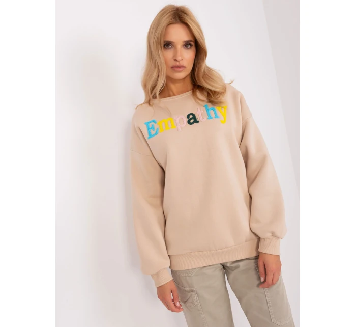 Bluza EM BL 617 model 18900596 beżowy - FPrice Bluza EM BL 617 model 18900596 beżowy - FPrice