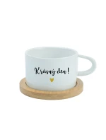 KRÁSNY DEŇ! - zelený mätový pohár 200 ml