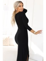 Dámské šaty model 22020906 Černá - numoco Dámské šaty model 22020906 Černá - numoco