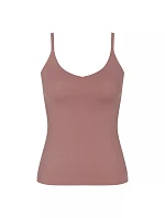 Dámsky top ZERO Feel 2.0 Špagetový top - BROWN - hnedý 1141 - SLOGGI