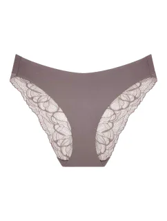 Body Make-Up Illusion Lace Highleg Tai - GRAY - TRIUMPH GRAY - TRIUMPH
