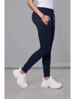 Tmavě modré teplákové kalhoty model 21475456 - J.STYLE