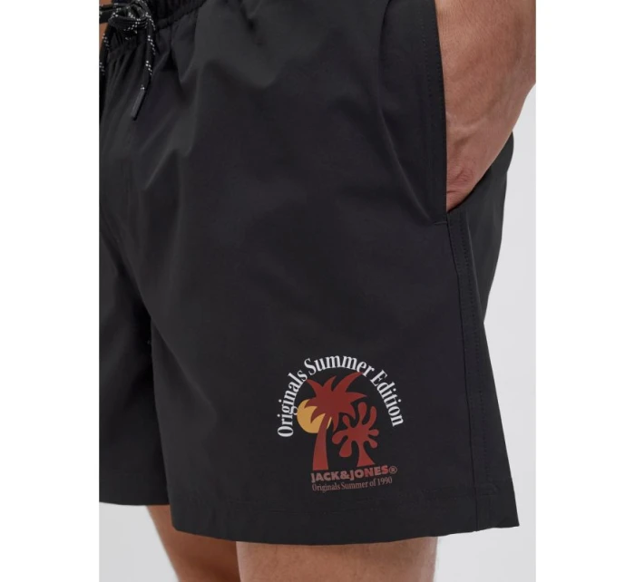 Plavecké šortky Jack&Jones JPSTMAUI STAR SWIMSHORTS STYD SS25 12287670 BLACK