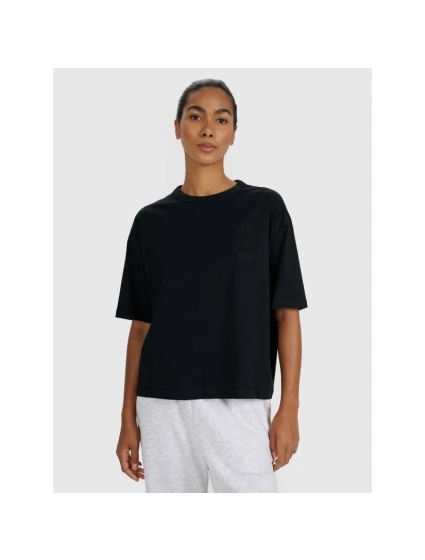 Dámské tričko oversize s potiskem model 21882746 - 4F