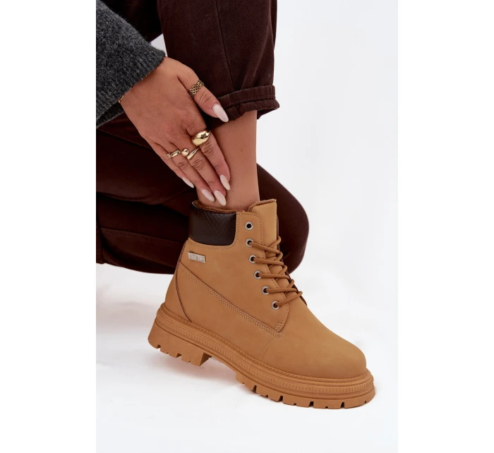 dámské trekové boty na zip Camel model 21714486 - Boto