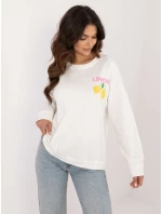 Bluzka DHJ BZ ecru model 21738219 - FPrice Bluzka DHJ BZ ecru model 21738219 - FPrice