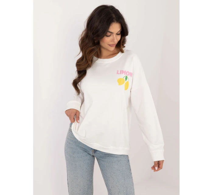 Bluzka DHJ BZ ecru model 21738219 - FPrice Bluzka DHJ BZ ecru model 21738219 - FPrice