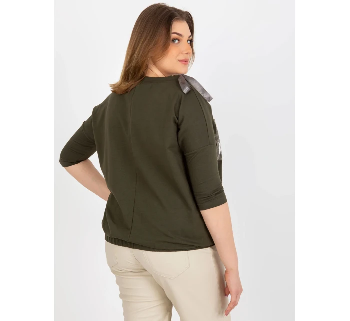 Dámska blúzka EM BZ HW 20 478.42P khaki - FPrice