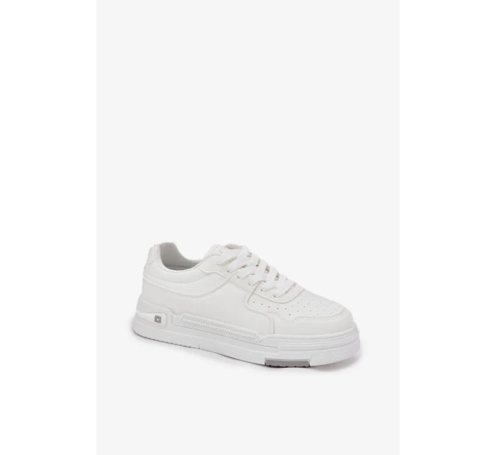 Dámské nízké tenisky Big Star – bílé | HI-POLY SYSTEM Dámské nízké tenisky Big Star – bílé | HI-POLY SYSTEM