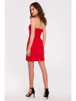 Dámske šaty K131 Červená - Makover