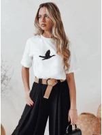 Dámské tričko ecru Dstreet model 21976338 - FashionStreet