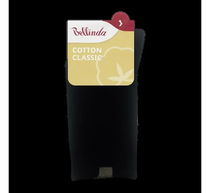Dámske ponožky COTTON CLASSIC SOCKS - BELLINDA - čierne
