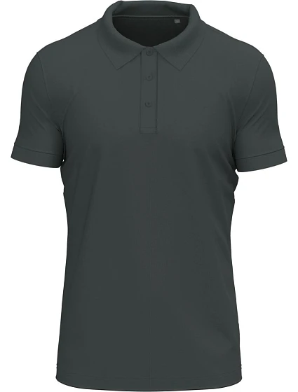 Stretch Polo Pánské elastické piqué polo z těžké bavlny model 22478286 slate grey - Stedman Stretch Polo Pánské elastické piqué polo z těžké bavlny model 22478286 slate grey - Stedman