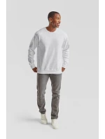 Fruit of the Loom Lightweight Set-In Sweat Pánska mikina 16.2156 heather grey Fruit of the Loom Lightweight Set-In Sweat Pánska mikina 16.2156 heather grey