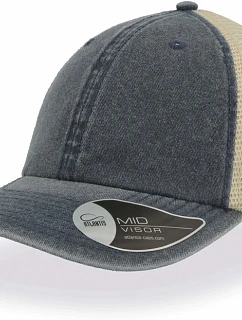 Case 6 panelová Trucker kšiltovka model 22478935 navy - Atlantis Headwear