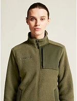 Craft Corporate ADV Pile Fleece Jacket W Dámska fleecová bunda Sherpa 81.2221 ecru/čierna Craft Corporate ADV Pile Fleece Jacket W Dámska fleecová bunda Sherpa 81.2221 ecru/čierna