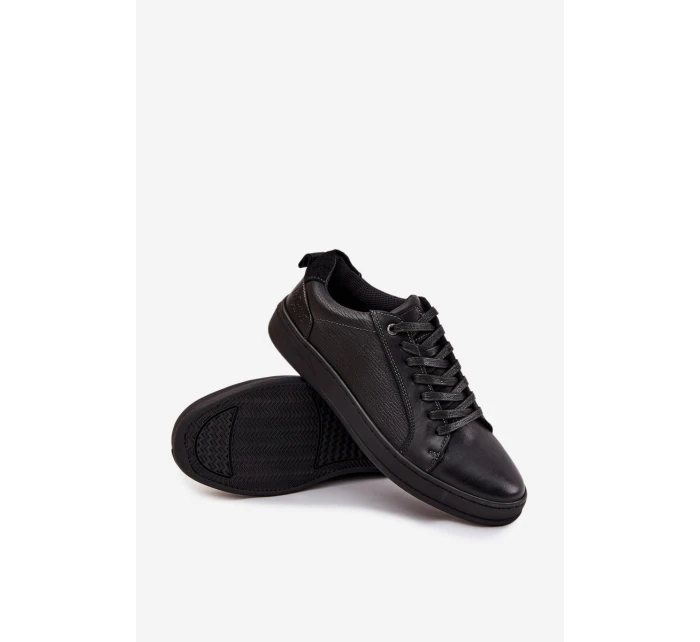 Kožené pánské tenisky model 21718257 Černé - Lee Cooper