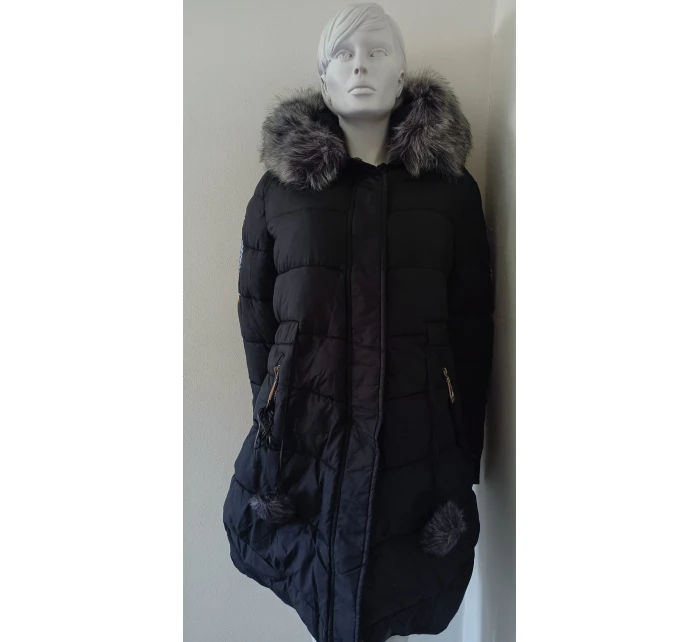 Dámska zimná bunda s kapucňou J-W1704(ty0162) - Feifa