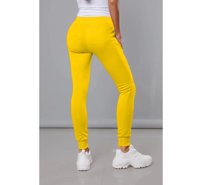 Žlté teplákové nohavice (CK01-28)