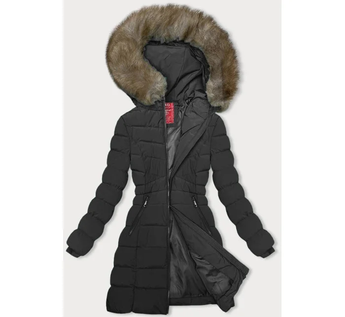 Černá péřová dámská zimní bunda model 21246007 - LHD
